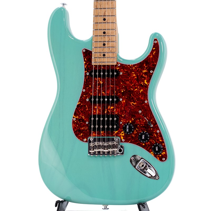 Suhr Guitars CLASSIC S PAULOWNIA 2021-2022 Limited Trans Seafoam Greenの画像